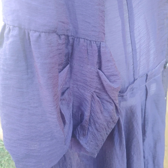 Design Today's Women Jacket Size 2XL Purple Big Collar - Picture 5 of 11